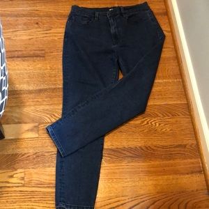 BDG high waisted ankle jeans-Size 29w and 26l.